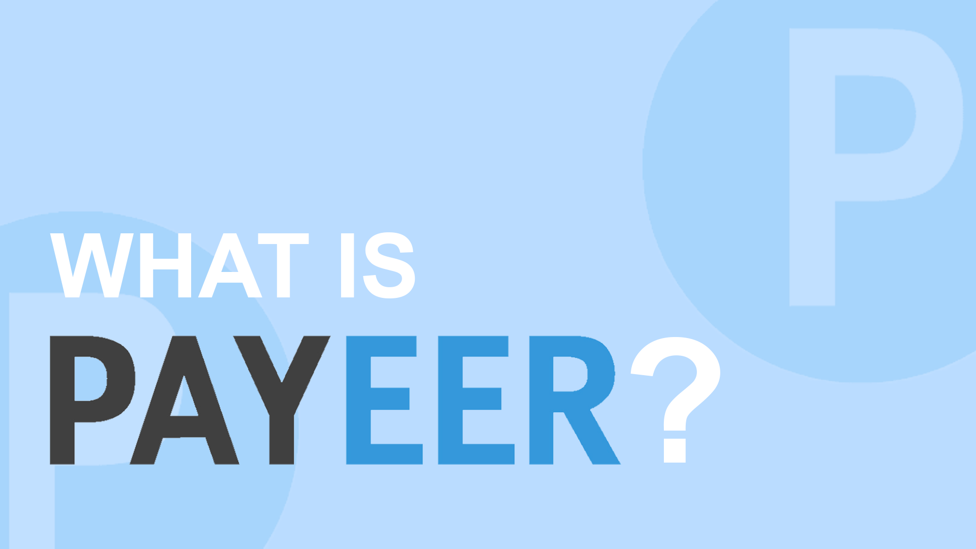 tiền điện tử payeer là gì